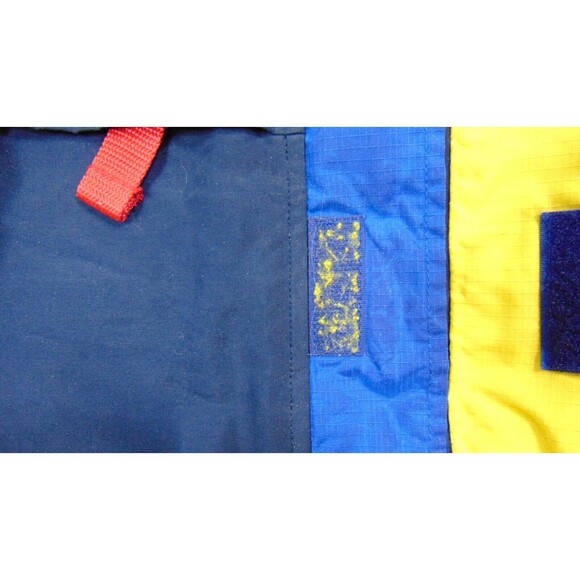 Vintage Tommy Hilfiger Mens Ski Jacket Size XXL Fleece Hooded Flag Logo Blue 2XL - Picture 10 of 16